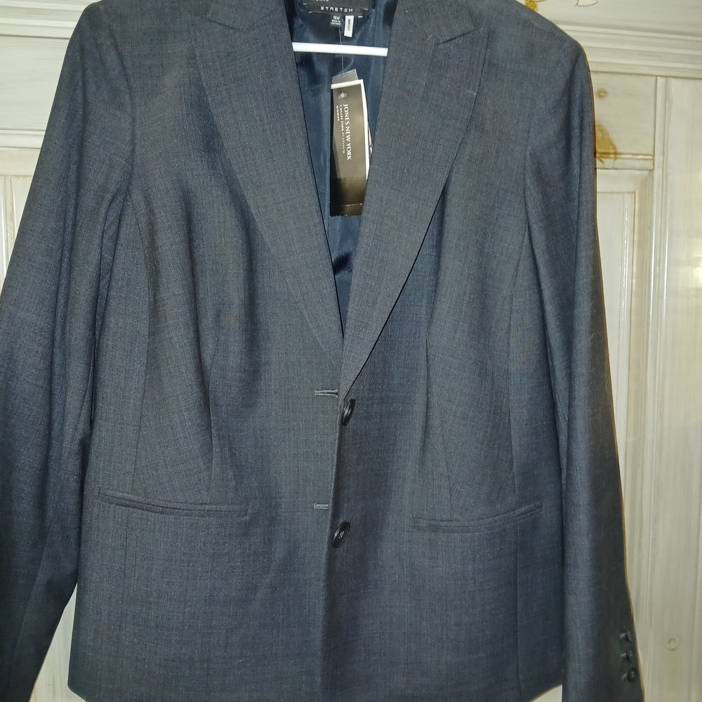 Jones New York Dark Gray Blazer